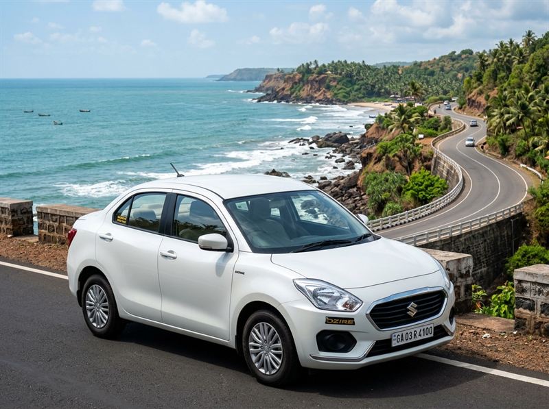 5 Seater Cars - Swift Dzire and Etios Rental in Visakhapatnam