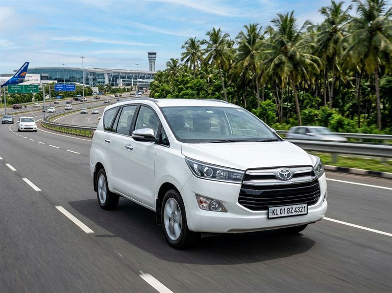 Toyota Innova and Innova Crysta Rental in Visakhapatnam