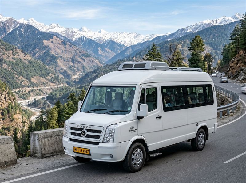 12 Seater Force Tempo Traveller Rental in Visakhapatnam