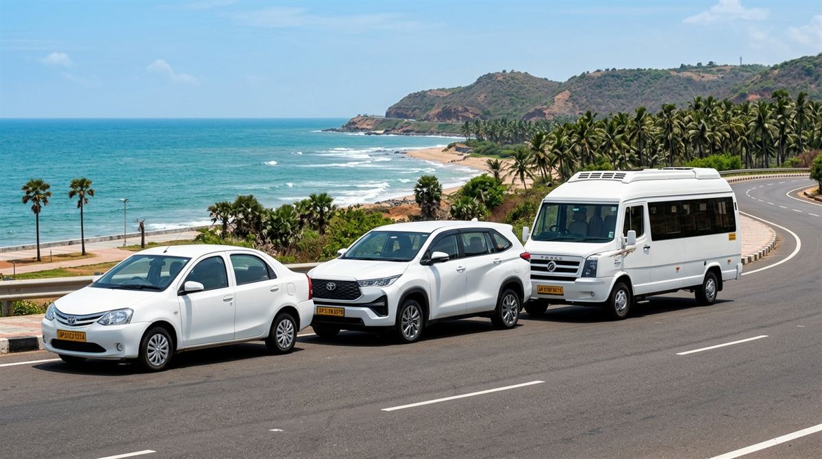 Varun Tours & Travels Vehicle Fleet in Visakhapatnam